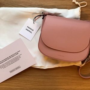 Mansur Gavriel Mini Crossbody in Coral BNWT